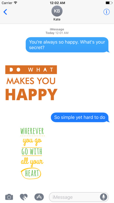 Animated Think Positive Quotes screenshot 4