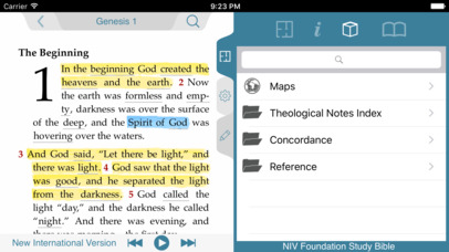 NIV Foundation Study Bible screenshot 3