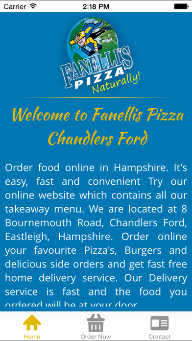 Fanellis Pizza screenshot 2