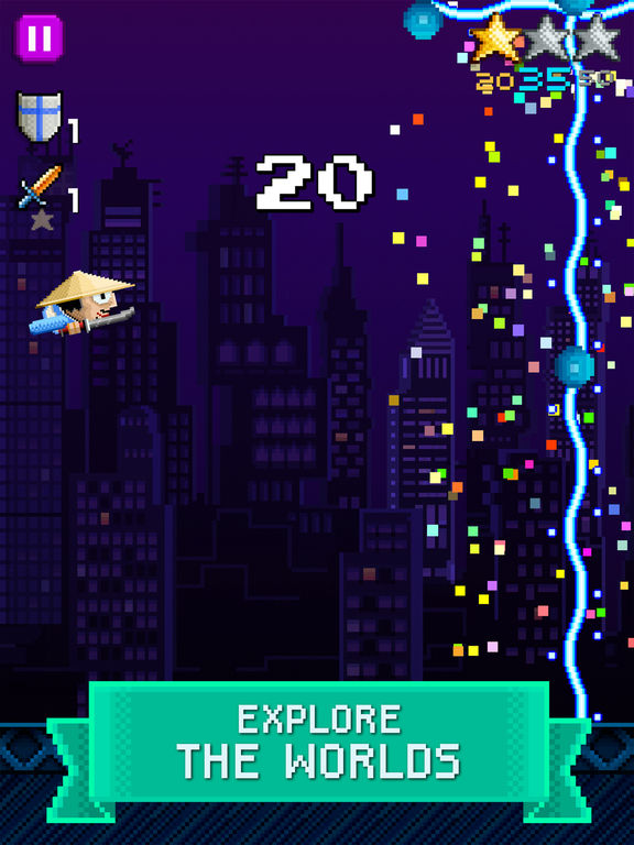Screenshots of The Awesome Flappy Monster Cool Addicting Games for Free for iPad