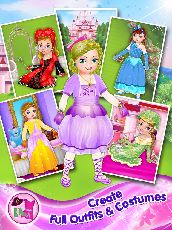 Скачать игру Tiny Princess Thumbelina - Dress Up & Makeup