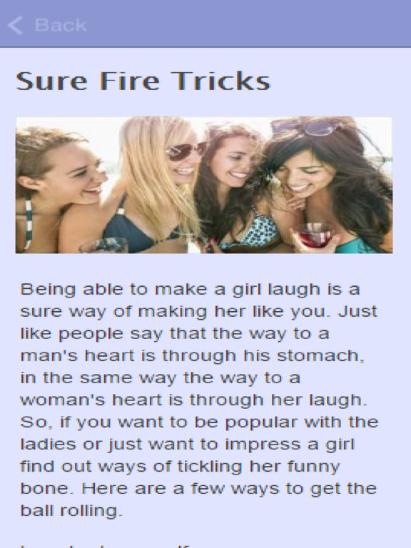 App Shopper How To Make A Girl Laugh. (Lifestyle)