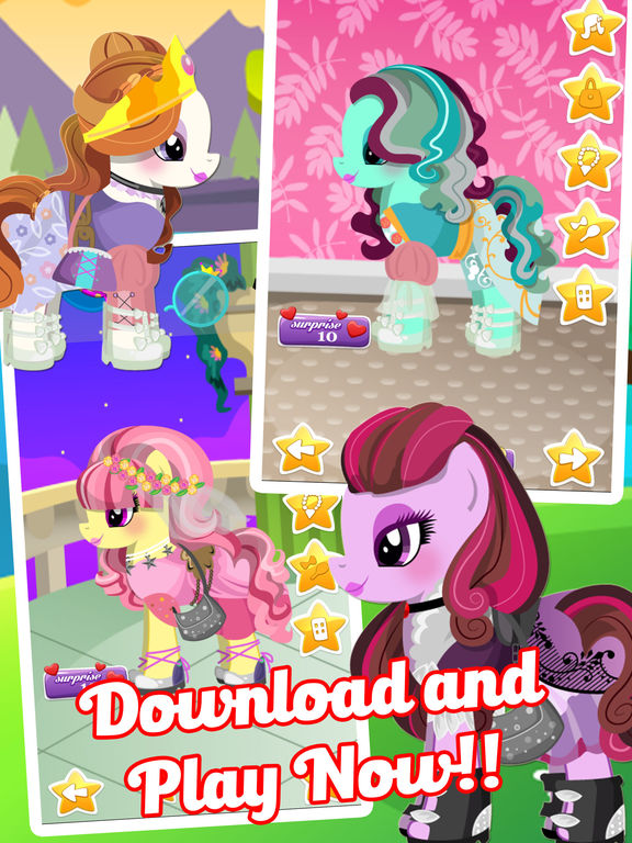Fun Pony Baby Pet Dress Up Games For Girls & Kidsscreeshot 4