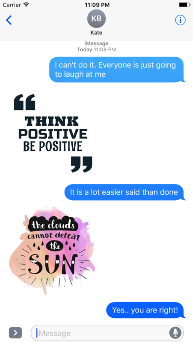 Animated Think Positive Quotes screenshot 3