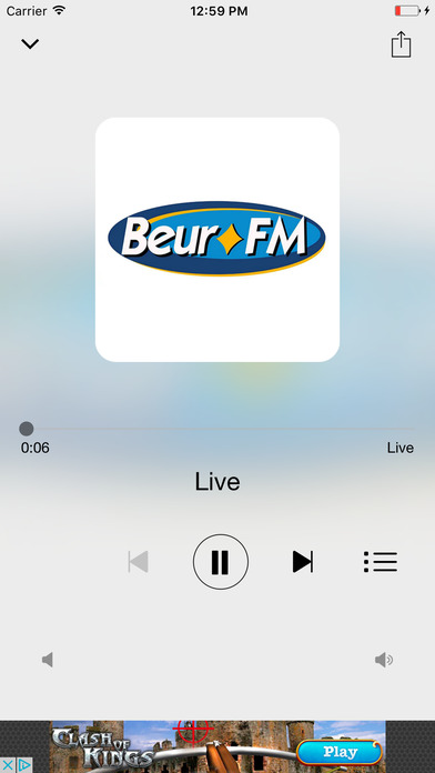 Beur FM screenshot 2