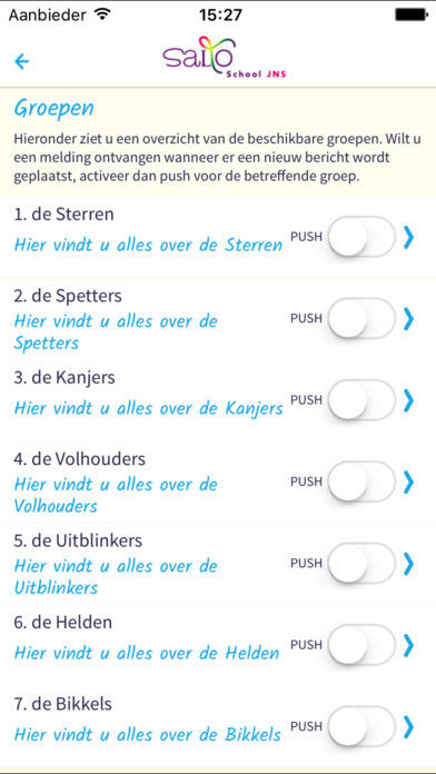 Jan Nieuwenhuizenschool screenshot 2