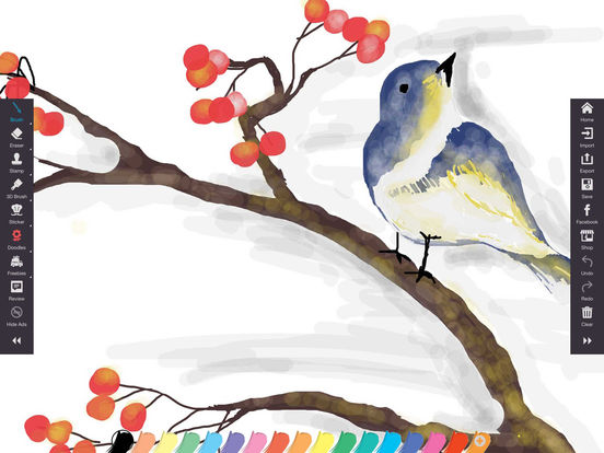 Screenshots of Drawing Desk - Draw, Paint, Doodle & Sketch board for iPad
