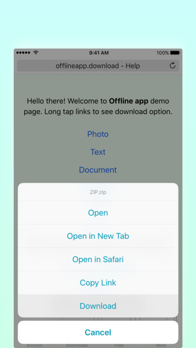 Screenshots of File Manager for Web Cloud Drive for iPhone