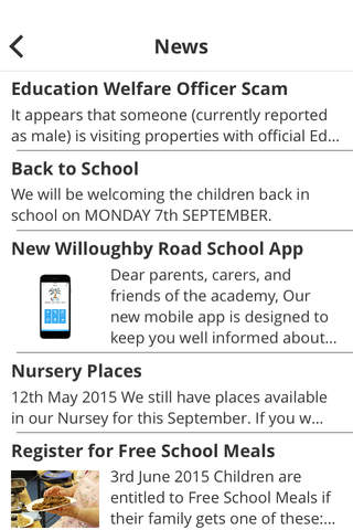 Willoughby Road Primary Academy screenshot 2