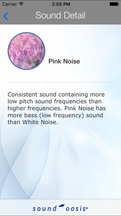 Sound Oasis White Noise Lite screenshot 4