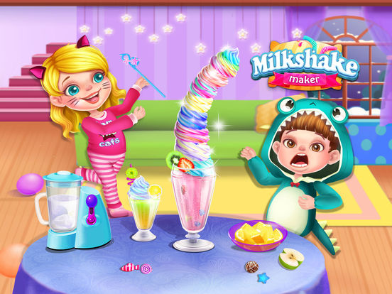Milkshake Maker! Food Maker Cooking Games на iPad