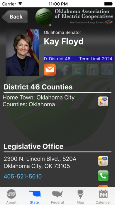 Oklahoma Legislative Guide screenshot 4