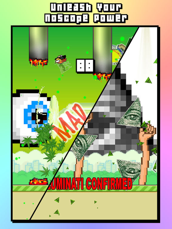 Noscope Flappy - MLG Bird Version - The Parodyscreeshot 2