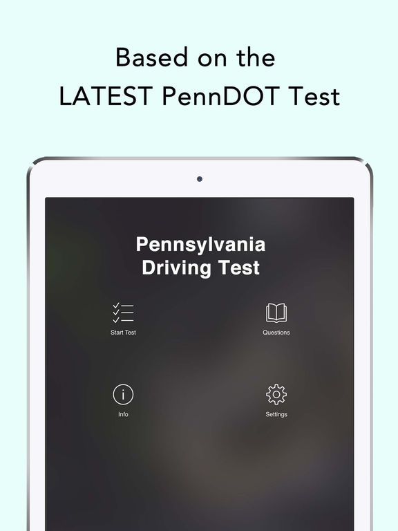 Pennsylvania Driving Test 2017 Practice Question on the App Store