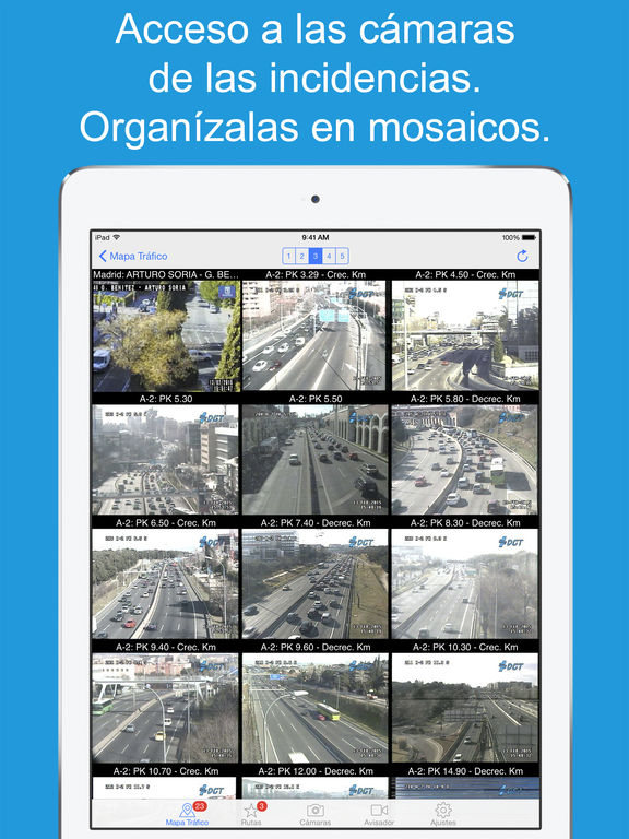 Captura de pantalla del iPad 2