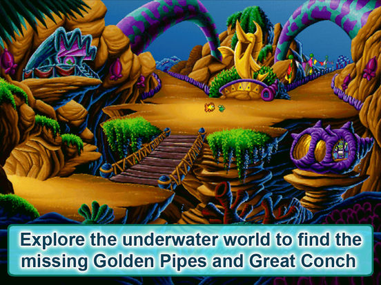 Freddi Fish 3: The Case of the Stolen Conch Shell для iPad