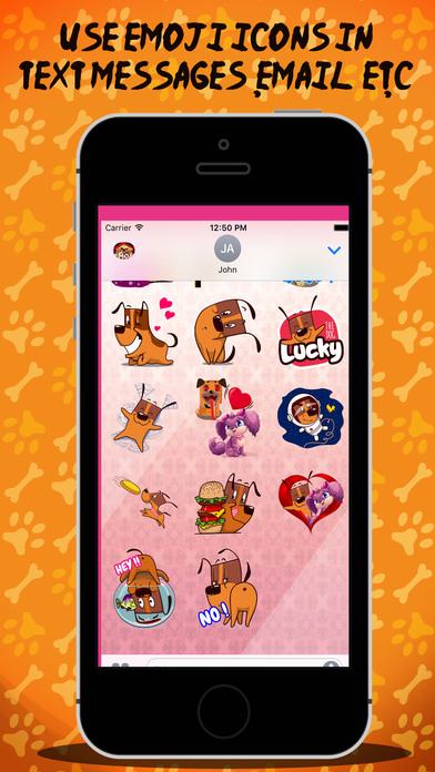 BulldogMoji - Bulldog Emoji & Stickers+ screenshot 2