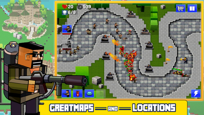 Street War - Real Battle TD screenshot 2
