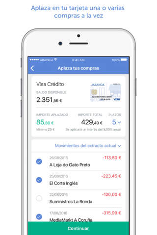 //ABANCA - Banca Móvil screenshot 2