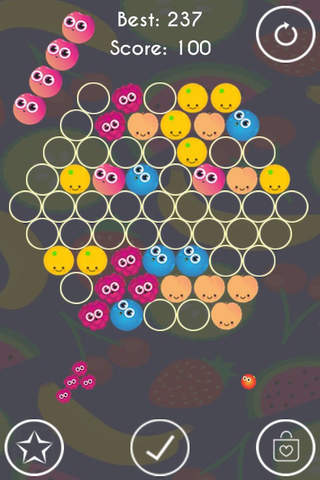 Hex Fruit Crush - Hex Match Addictive Game.…..… screenshot 2