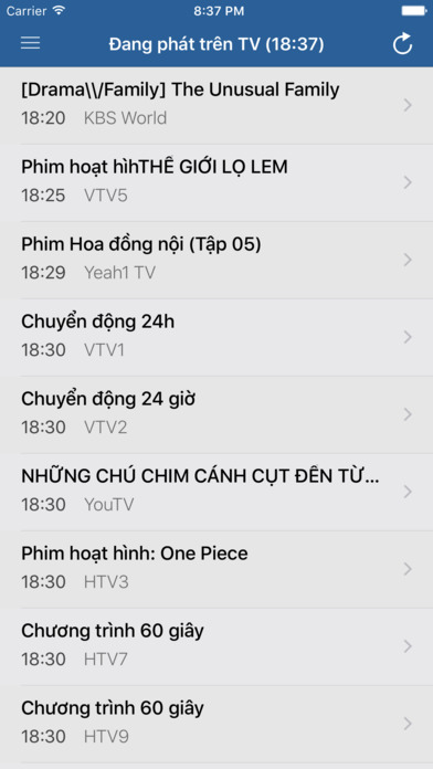 1TV - Truyền Hình Việt Nam screenshot 2