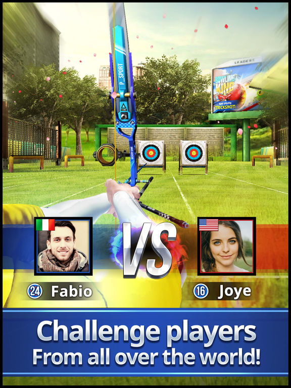 Screenshots of Archery King for iPad