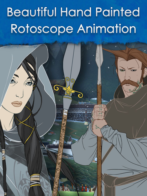 Screenshots of The Banner Saga for iPad