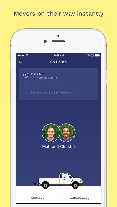 Screenshot for Lugg - On-Demand Moving & Delivery in United States App Store