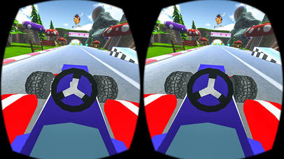 VR City Formula Car Racing Simulator 2017 screenshot 4