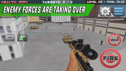 Sniper Shoot-er Assassin Siege screenshot 2