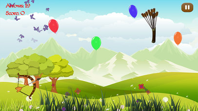 Real Multilevel Balloons Blast Archery Game screenshot 4