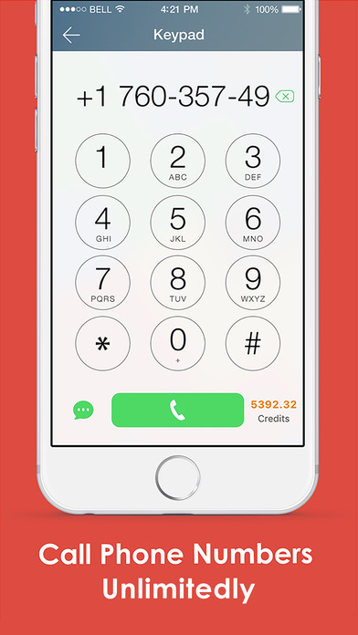 Google Voice Phone by Mo plus screenshot 2