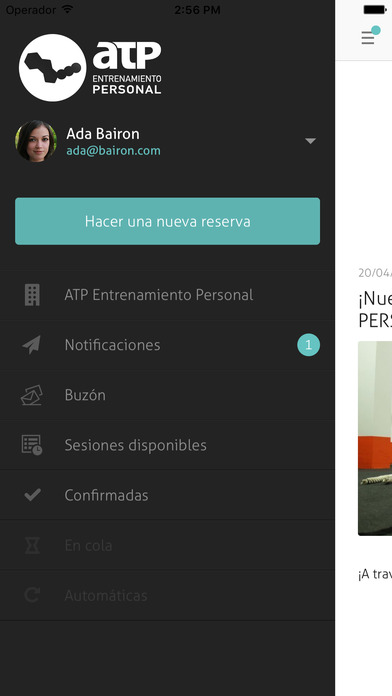 ATP Entrenamiento Personal screenshot 3