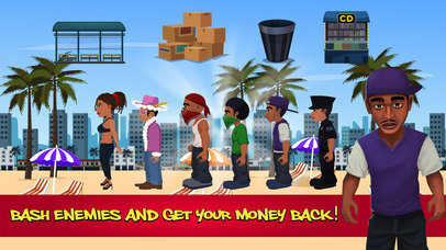 Angry Tupac - Thug Life Game screenshot 2