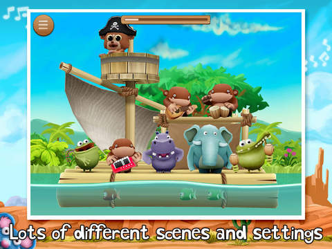 Animal Band ~ Christmas Songs ~ 3D Interactive Music Toy Entertainment
