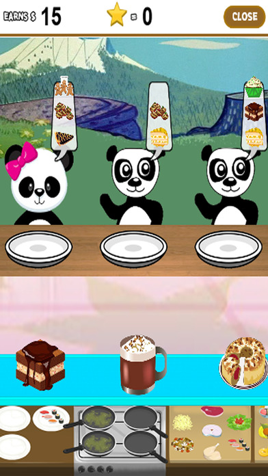 Little Panda Games And Bakery Restaurant Education screenshot 2