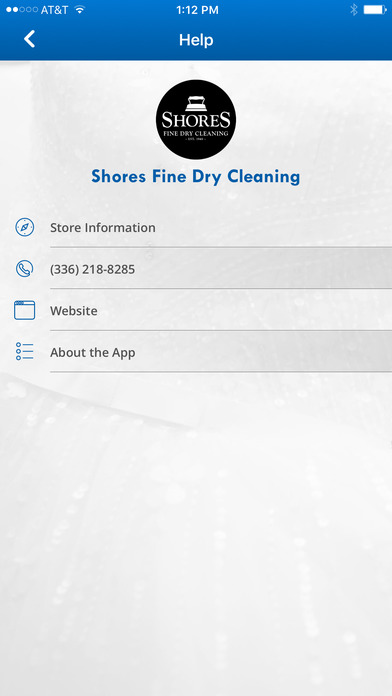 Shores Fine Dry Cleaning screenshot 4