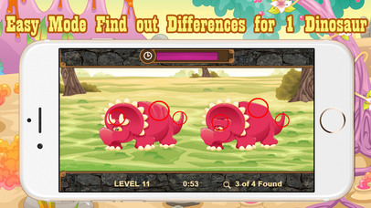 Dinosaur differences screenshot 2