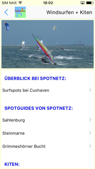 Cuxhaven App für den Urlaub screenshot 4