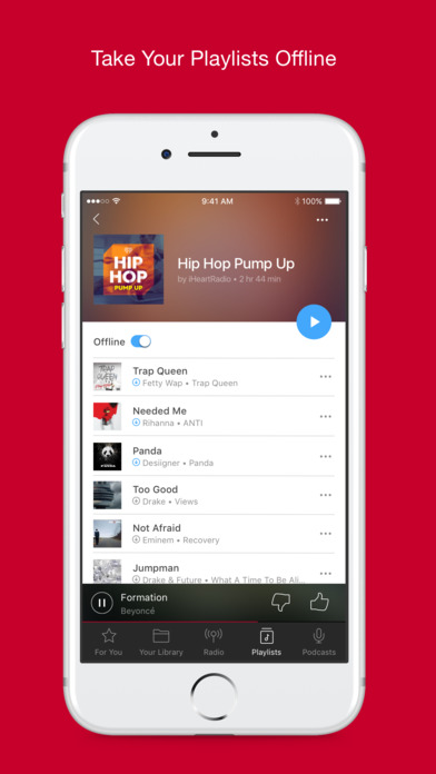 Screenshots of iHeartRadio – Free Music & Radio Stations for iPhone