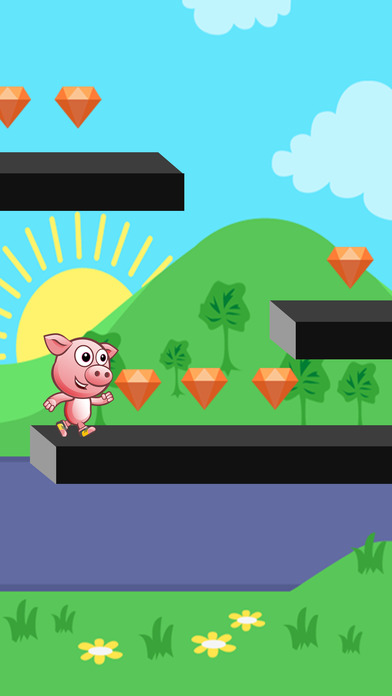 猪跑了儿童经典跑酷游戏 screenshot 2