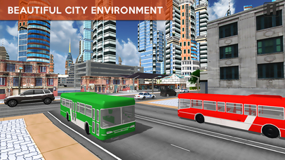 City Coach Bus Driving Simulator Pick & Drop Duty screenshot 2