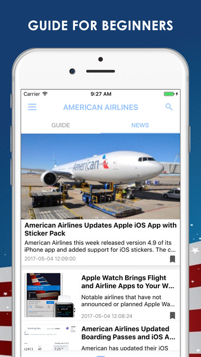 GuideBook for AMERICAN AIRLINES screenshot 2