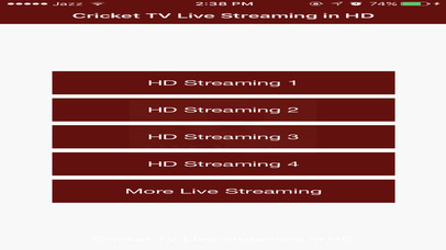 Cricket TV Live Streaming Matches screenshot 2