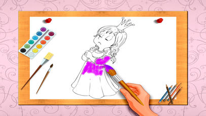 My Princess Coloring Book screenshot 3