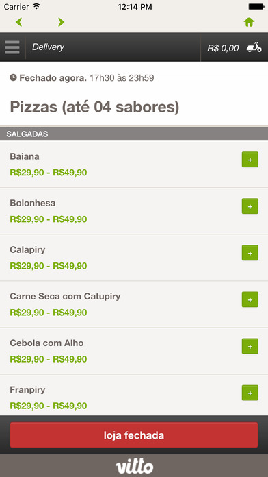 Quadri Pizza Gourmet screenshot 4