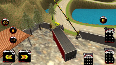 Elevated Mountain Truck : Extreme Trucker Game screenshot 3