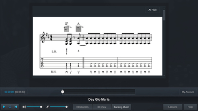 iPerform3D Guitar Lessons screenshot 4