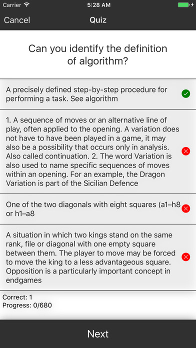 The Chess Glossary: Positions, Problems, Jargon screenshot 3