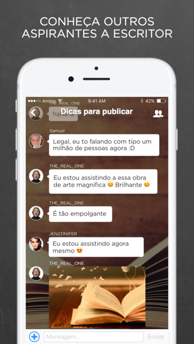 Escritores Amino em Português screenshot 2